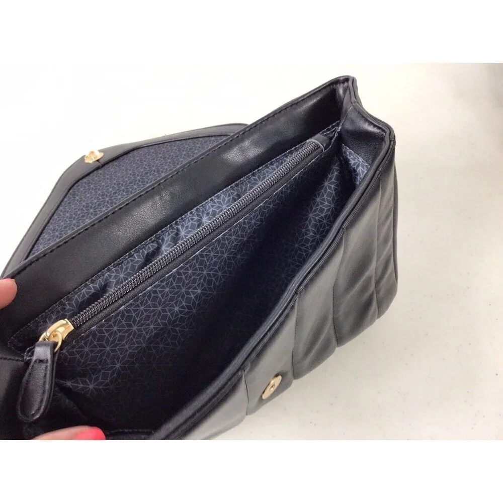 CLASSIC Black Purses Shoulder Bags Lot of 2